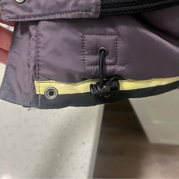 BURTON Striped Multicolor Snowboard Ski Jacket -Lots of Features! Sz Small - Picture 13 of 16